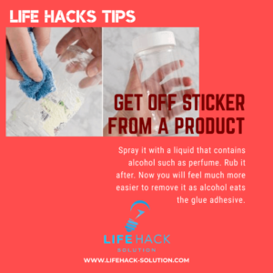 How to Get Rid off sticker from product