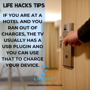 Hotel Life Hack