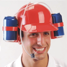 Beer Helmet - best house party product