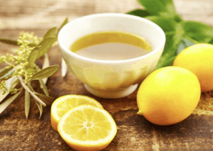 Lemon Juice and coconut oil