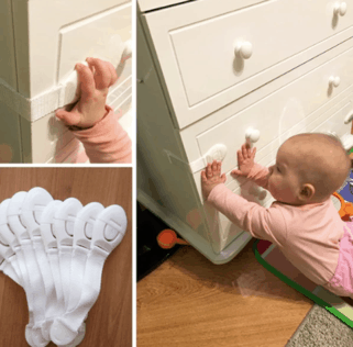 Cabinet lock for children's safety