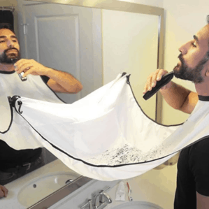 Anti mess shaving apron