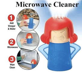 Angry Mama Microwave Cleaner