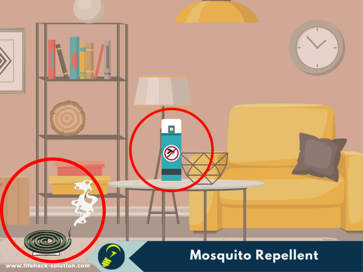 Mosquito Repellent to repel lizard from house