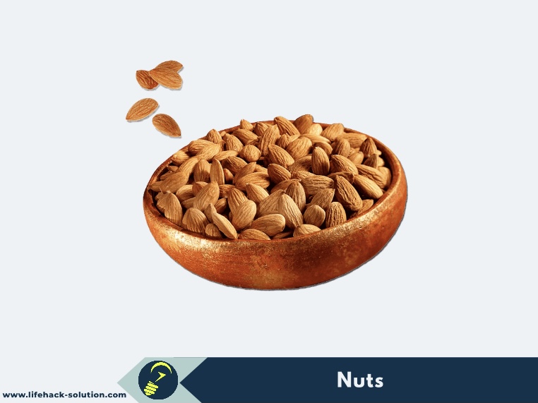 Nuts - Foods that relieve stress and depression