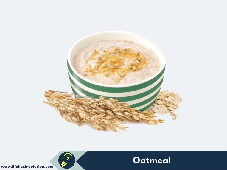 Oatmeal - how to get rid of oily face naturally