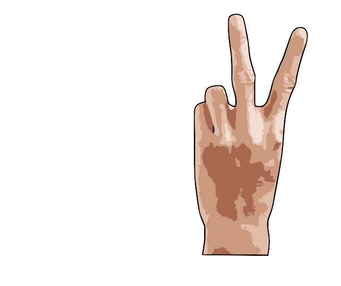 peace offensive hand gesture countries