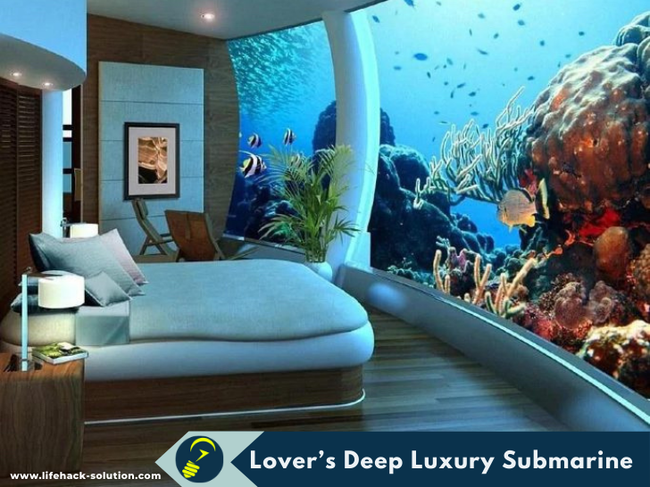 luxury hotel - Lover's Deep Luxury Submarine