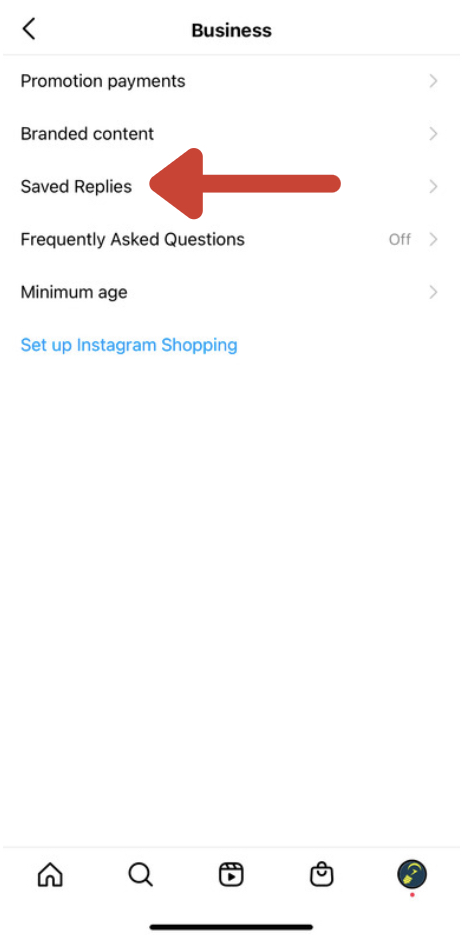 Instagram how to save reply