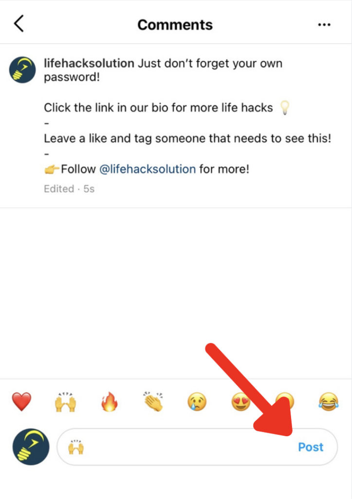 Instagram life hacks - How to hide hastag from post