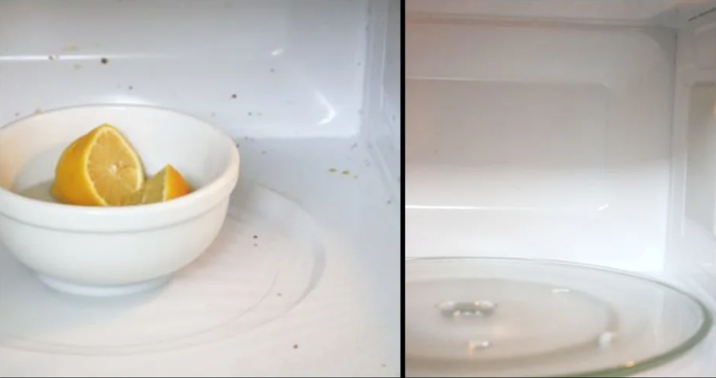 microwave hacks cleaning