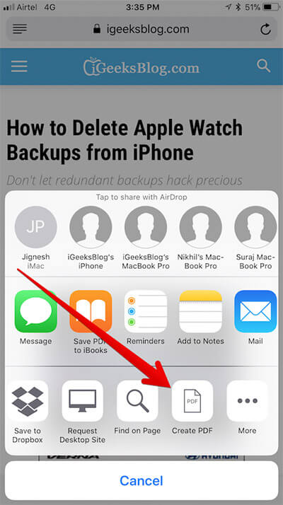 create pdf on iphone life hacks