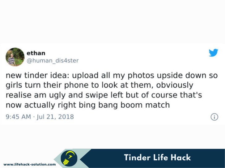 tinder life hack