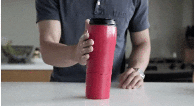 anti spill mug