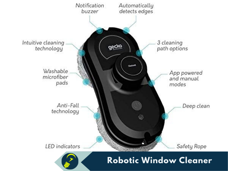 robotic window cleaner household