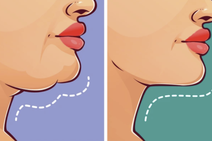 how to get rid of chin fat