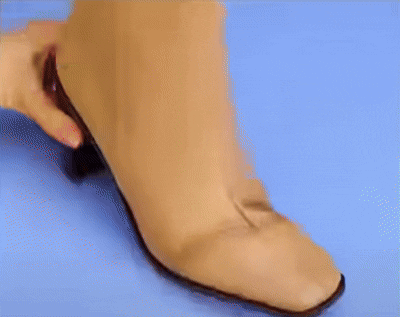 Restore Wrinkled Boots Using Socks and Steam