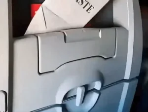 Turn an Airplane Vomit Bag Into a Phone Holder