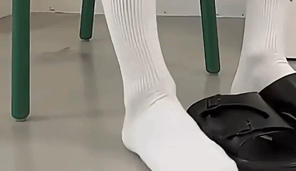 fold long socks into low socks technique
