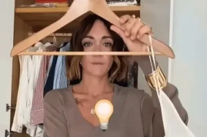 life hack for Dresses Sliding Off Hangers