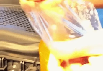 life hack to Stop Spilling When You Flip a Bottle