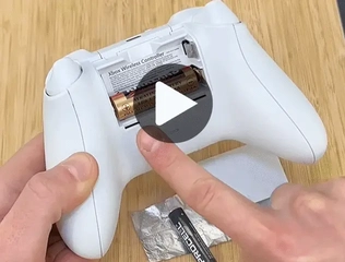 use foil to fix wrong battery size temporary